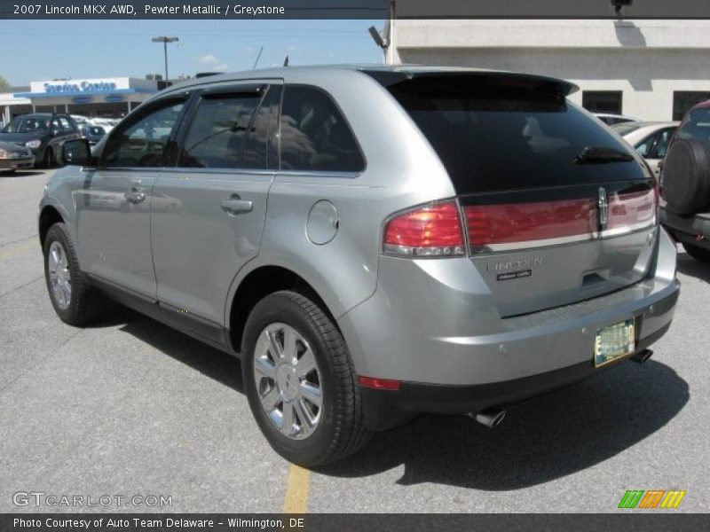 Pewter Metallic / Greystone 2007 Lincoln MKX AWD