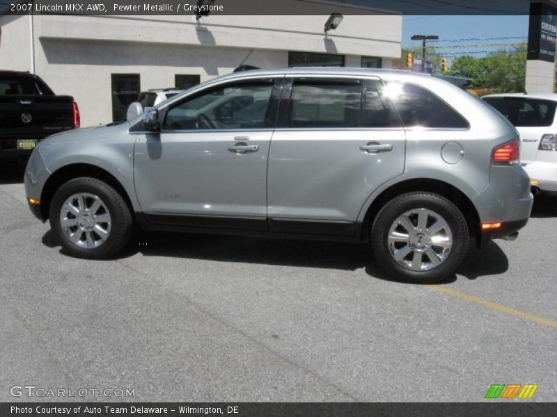 Pewter Metallic / Greystone 2007 Lincoln MKX AWD