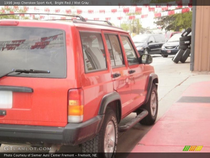 Bright Red / Mist Gray 1998 Jeep Cherokee Sport 4x4