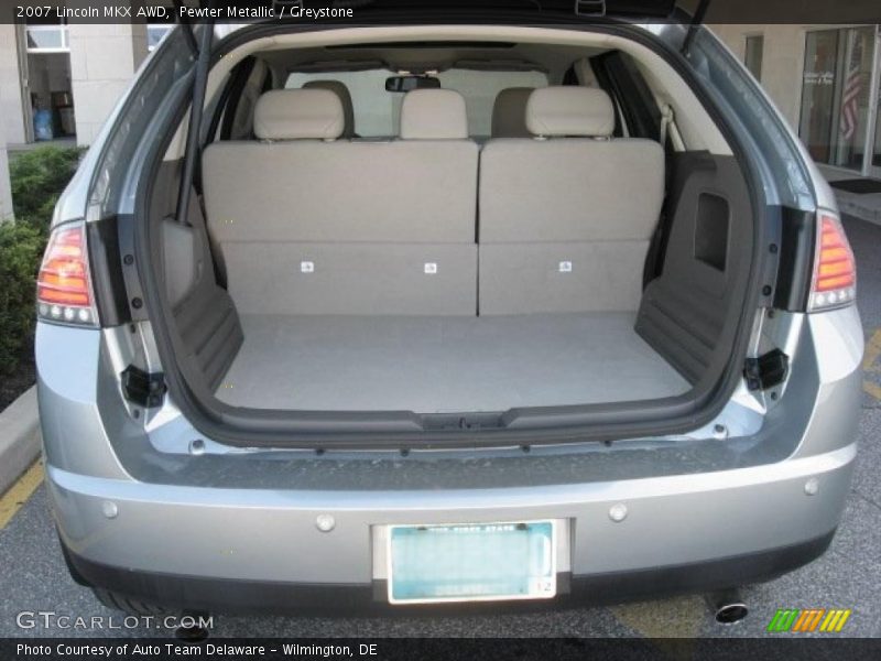 Pewter Metallic / Greystone 2007 Lincoln MKX AWD