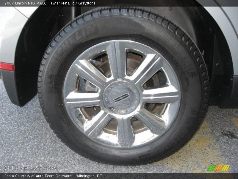 Pewter Metallic / Greystone 2007 Lincoln MKX AWD