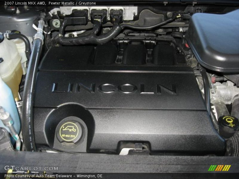 Pewter Metallic / Greystone 2007 Lincoln MKX AWD