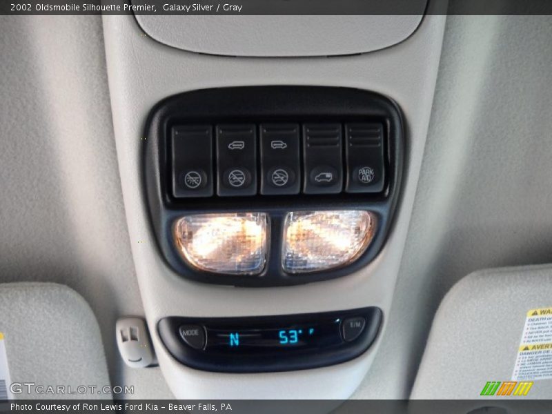 Galaxy Silver / Gray 2002 Oldsmobile Silhouette Premier