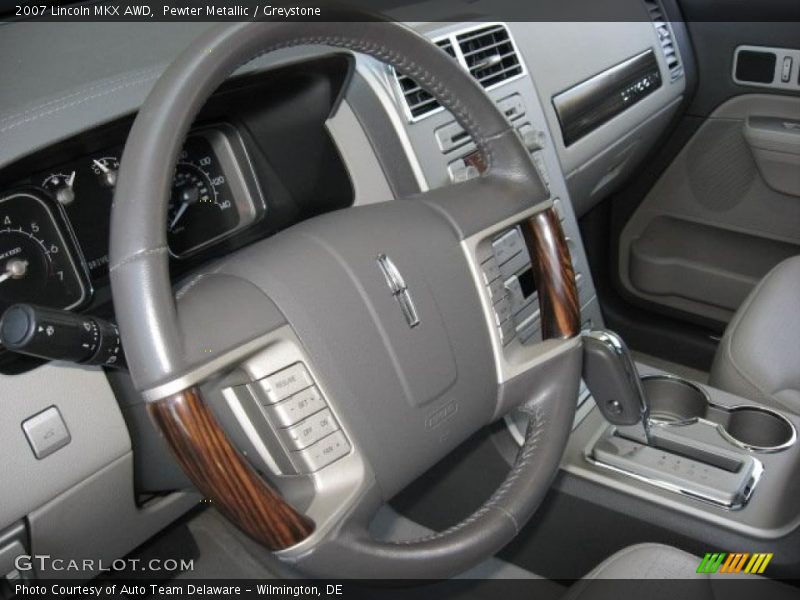 Pewter Metallic / Greystone 2007 Lincoln MKX AWD