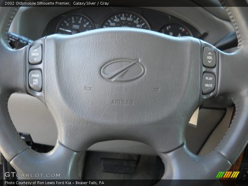 Galaxy Silver / Gray 2002 Oldsmobile Silhouette Premier