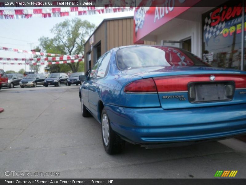 Teal Metallic / Beige 1996 Mercury Mystique GS
