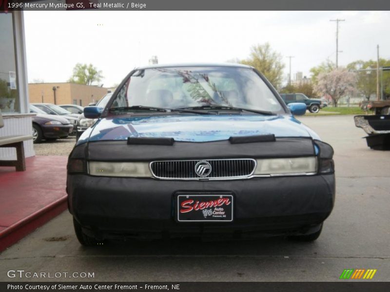 Teal Metallic / Beige 1996 Mercury Mystique GS