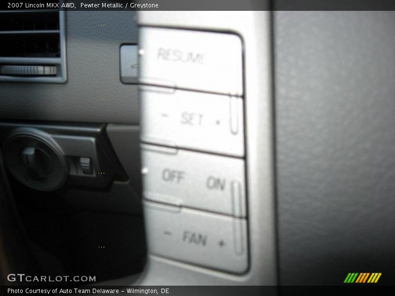 Pewter Metallic / Greystone 2007 Lincoln MKX AWD