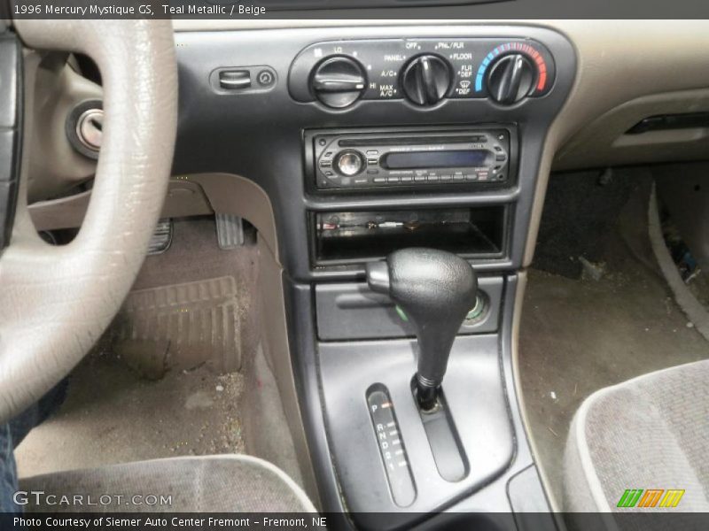 Teal Metallic / Beige 1996 Mercury Mystique GS