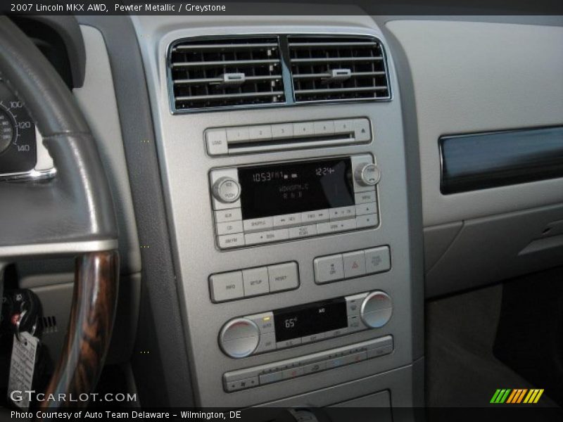 Pewter Metallic / Greystone 2007 Lincoln MKX AWD