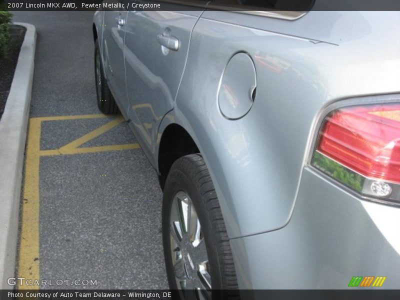 Pewter Metallic / Greystone 2007 Lincoln MKX AWD