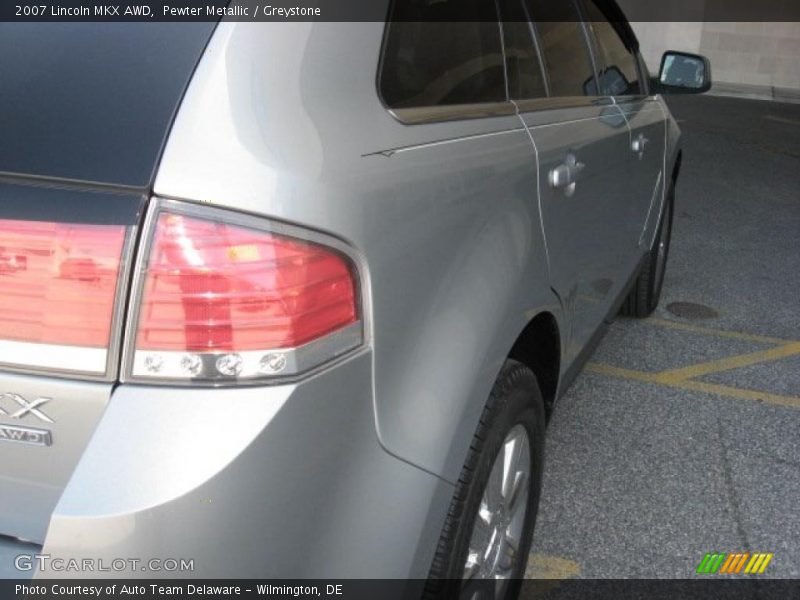 Pewter Metallic / Greystone 2007 Lincoln MKX AWD