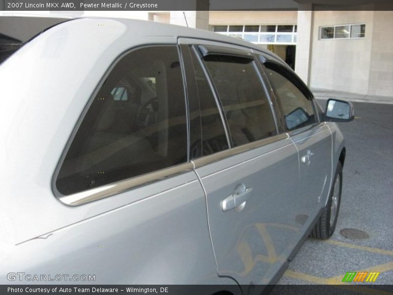 Pewter Metallic / Greystone 2007 Lincoln MKX AWD