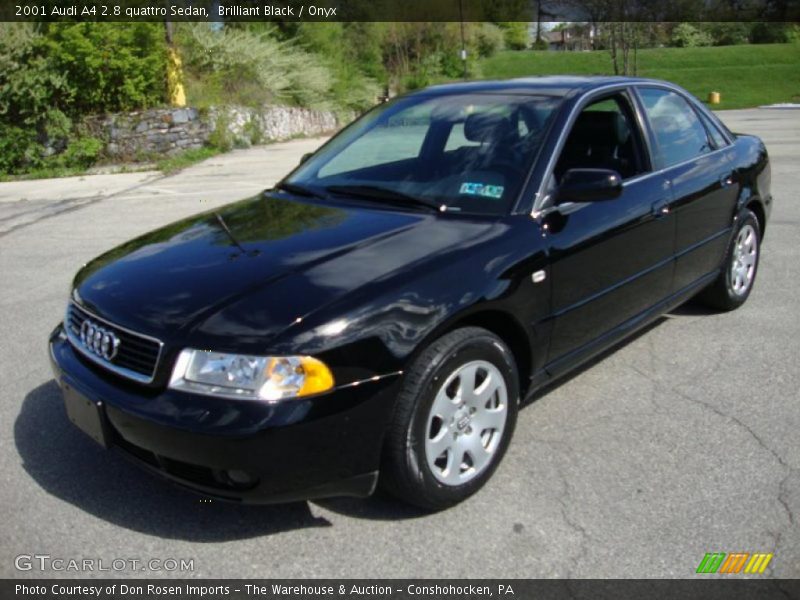 Brilliant Black / Onyx 2001 Audi A4 2.8 quattro Sedan