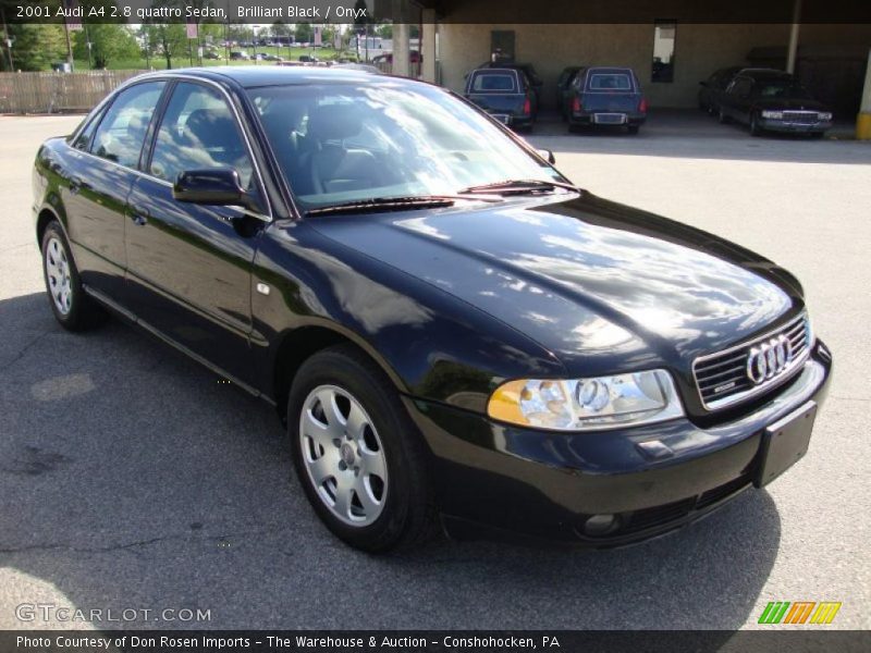 Brilliant Black / Onyx 2001 Audi A4 2.8 quattro Sedan