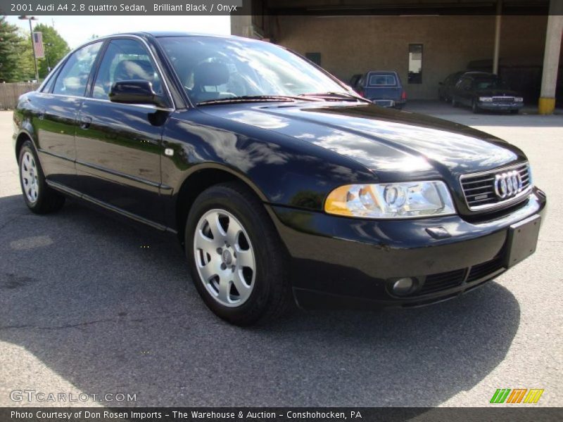 Brilliant Black / Onyx 2001 Audi A4 2.8 quattro Sedan