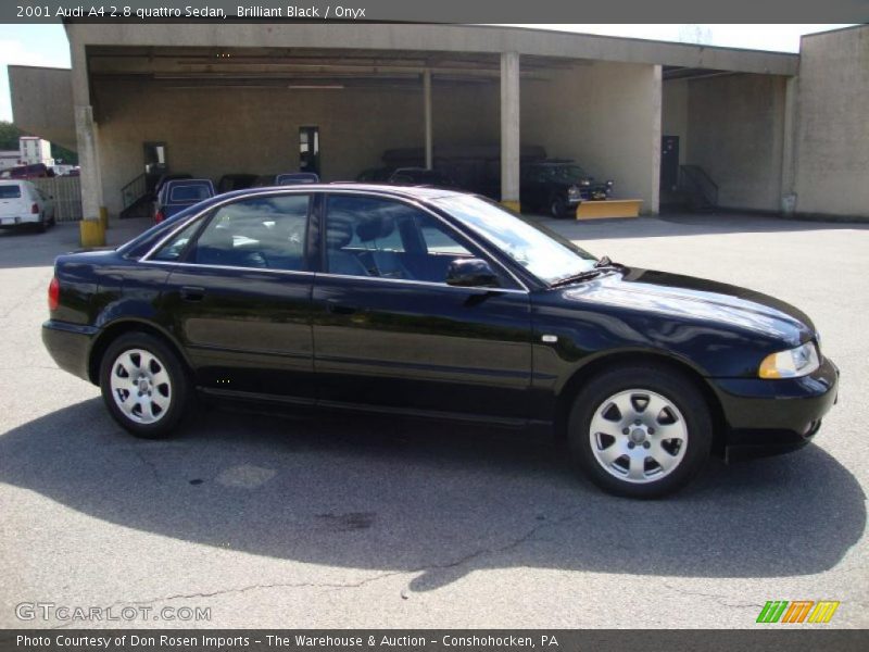 Brilliant Black / Onyx 2001 Audi A4 2.8 quattro Sedan