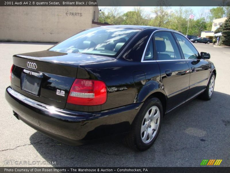 Brilliant Black / Onyx 2001 Audi A4 2.8 quattro Sedan