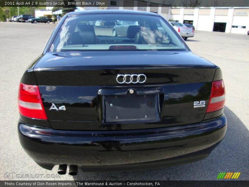 Brilliant Black / Onyx 2001 Audi A4 2.8 quattro Sedan