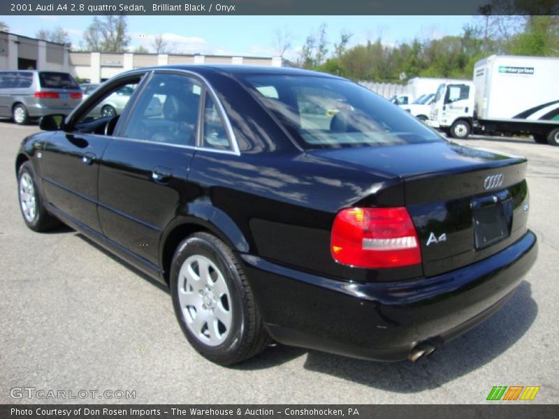 Brilliant Black / Onyx 2001 Audi A4 2.8 quattro Sedan