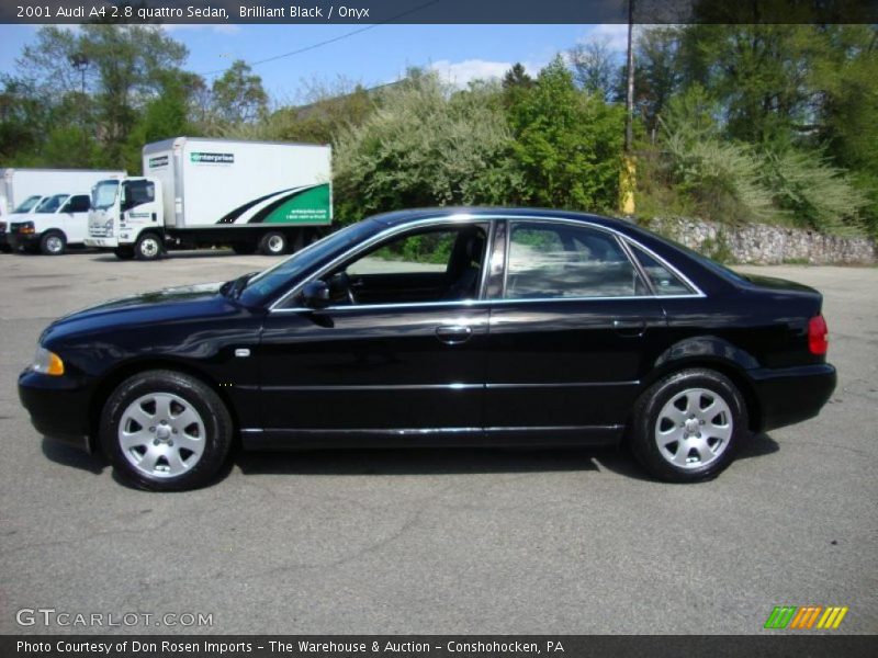 Brilliant Black / Onyx 2001 Audi A4 2.8 quattro Sedan