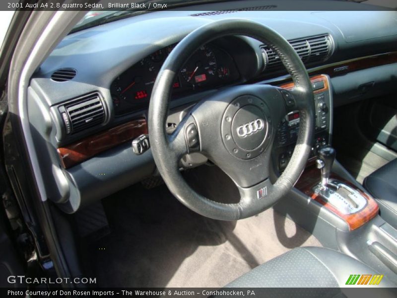 Brilliant Black / Onyx 2001 Audi A4 2.8 quattro Sedan