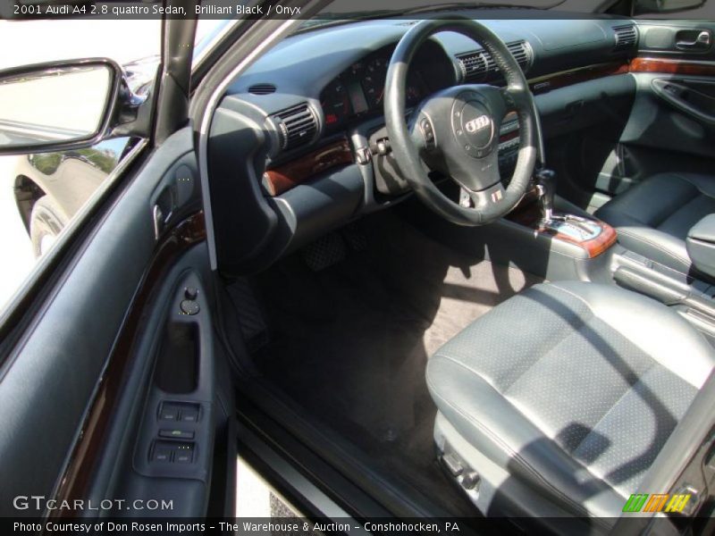 Brilliant Black / Onyx 2001 Audi A4 2.8 quattro Sedan