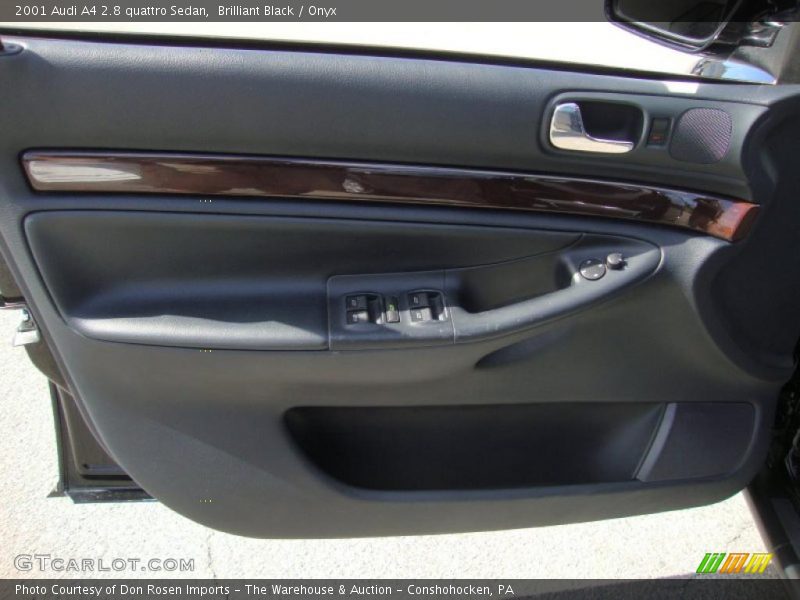 Brilliant Black / Onyx 2001 Audi A4 2.8 quattro Sedan