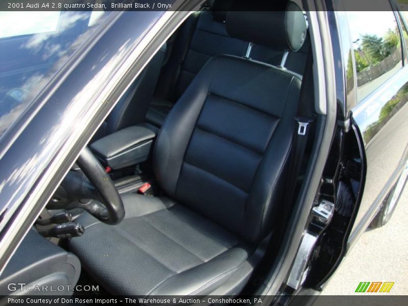 Brilliant Black / Onyx 2001 Audi A4 2.8 quattro Sedan
