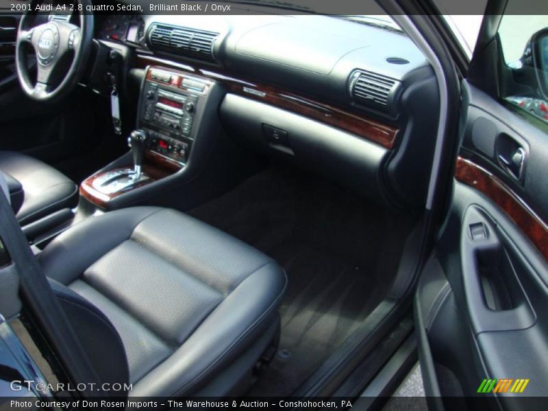 Brilliant Black / Onyx 2001 Audi A4 2.8 quattro Sedan