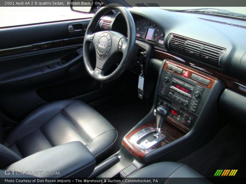 Brilliant Black / Onyx 2001 Audi A4 2.8 quattro Sedan