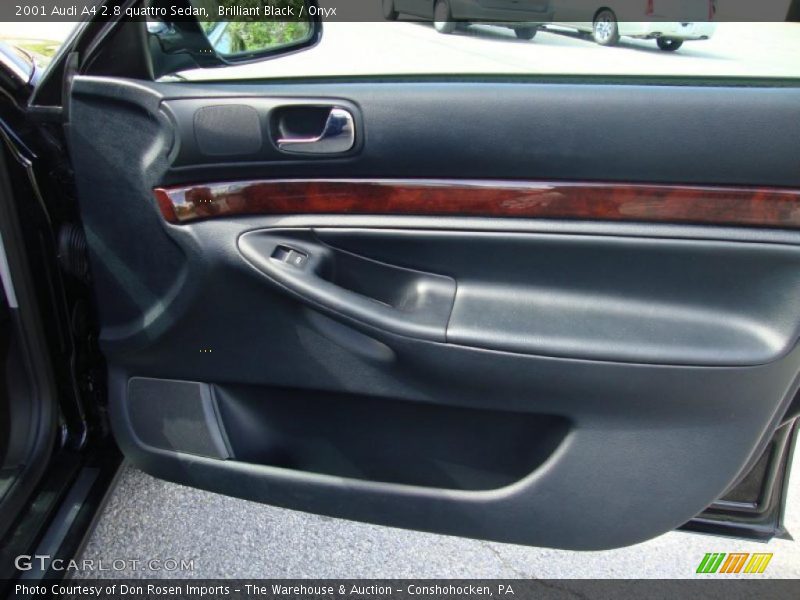 Brilliant Black / Onyx 2001 Audi A4 2.8 quattro Sedan
