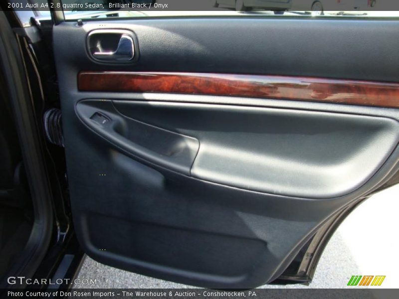 Brilliant Black / Onyx 2001 Audi A4 2.8 quattro Sedan