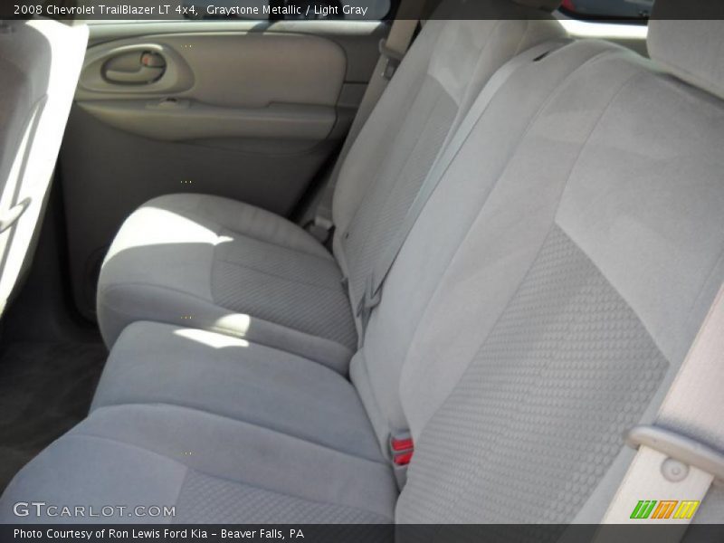 Graystone Metallic / Light Gray 2008 Chevrolet TrailBlazer LT 4x4