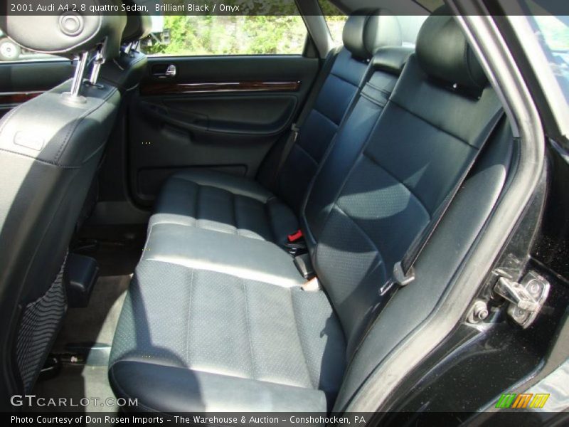 Brilliant Black / Onyx 2001 Audi A4 2.8 quattro Sedan