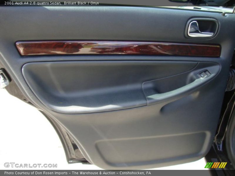 Brilliant Black / Onyx 2001 Audi A4 2.8 quattro Sedan
