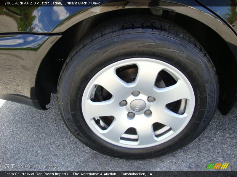 Brilliant Black / Onyx 2001 Audi A4 2.8 quattro Sedan