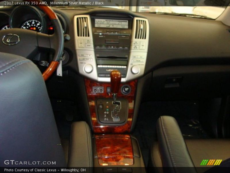 Millennium Silver Metallic / Black 2007 Lexus RX 350 AWD
