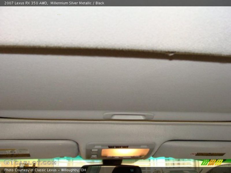 Millennium Silver Metallic / Black 2007 Lexus RX 350 AWD