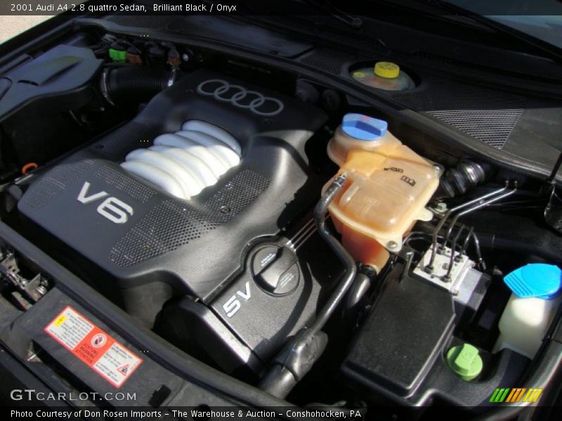 Brilliant Black / Onyx 2001 Audi A4 2.8 quattro Sedan