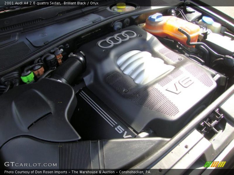 Brilliant Black / Onyx 2001 Audi A4 2.8 quattro Sedan