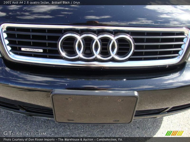 Brilliant Black / Onyx 2001 Audi A4 2.8 quattro Sedan