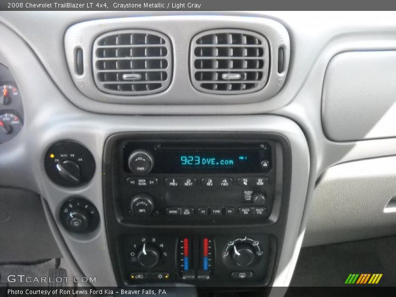 Graystone Metallic / Light Gray 2008 Chevrolet TrailBlazer LT 4x4