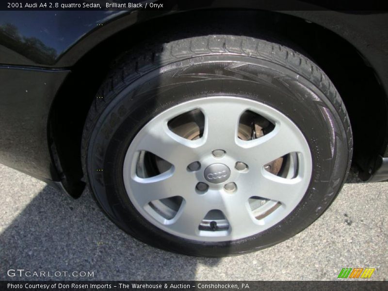 Brilliant Black / Onyx 2001 Audi A4 2.8 quattro Sedan