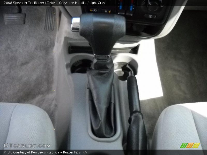 Graystone Metallic / Light Gray 2008 Chevrolet TrailBlazer LT 4x4