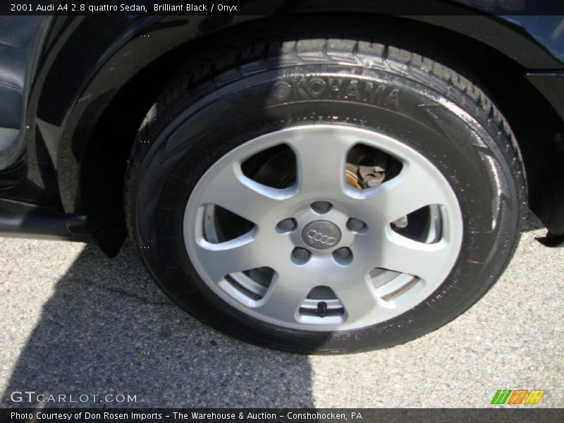Brilliant Black / Onyx 2001 Audi A4 2.8 quattro Sedan