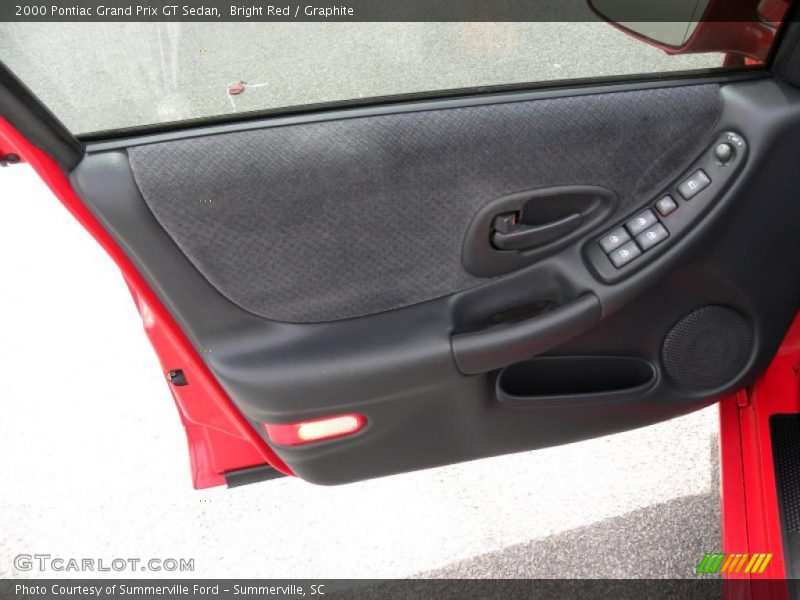 Bright Red / Graphite 2000 Pontiac Grand Prix GT Sedan