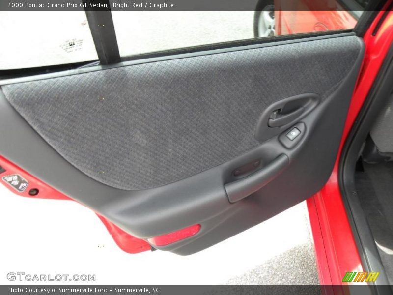 Bright Red / Graphite 2000 Pontiac Grand Prix GT Sedan