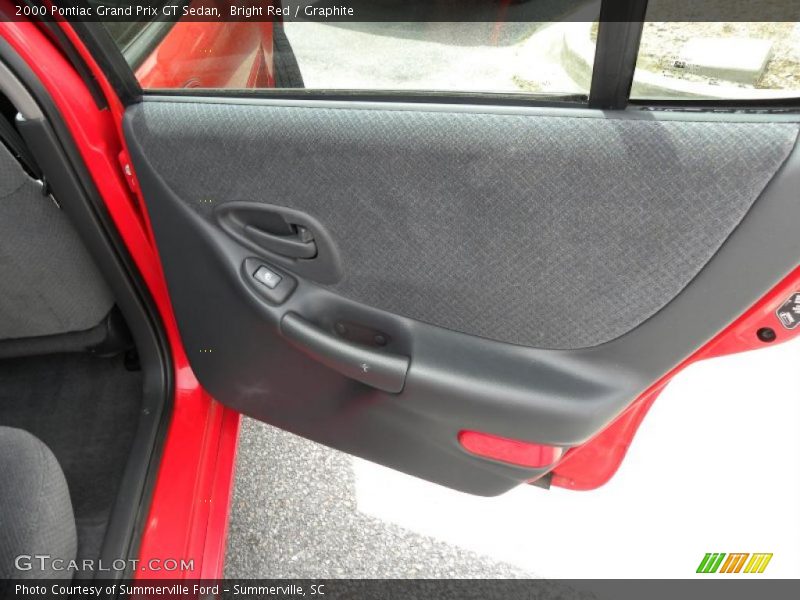 Bright Red / Graphite 2000 Pontiac Grand Prix GT Sedan