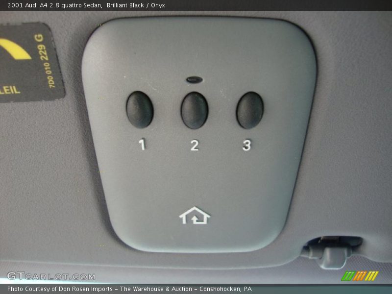 Brilliant Black / Onyx 2001 Audi A4 2.8 quattro Sedan